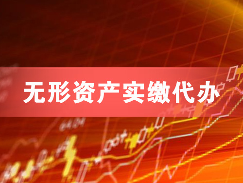 灵宝无形资产实缴资本代办